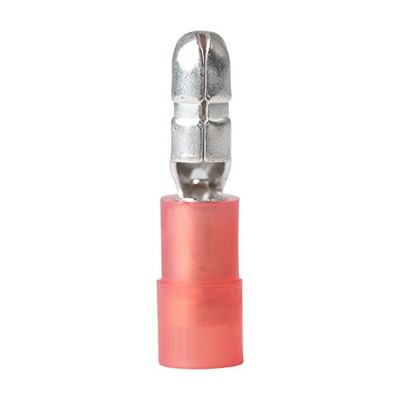 Ancor 230708 Marine Grade Elektrische Nylon Geïsoleerde Dubbele Crimp Trechter Entry Snap Plugs met Isolatie Grip (Mannelijk, 22 tot 18-Gauge, 4-Pack)
