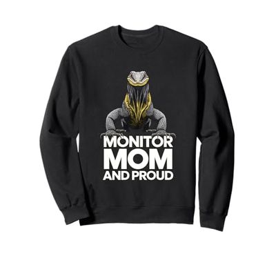 Nile Monitor Fan Monitor Mamma E Orgoglioso Rettile Appassionato Felpa