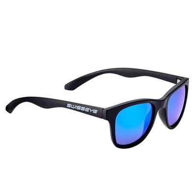 SWISSEYE Kanjo Flex 1, Gafas Deportivas Unisex Adulto, Negro Mate, Talla única