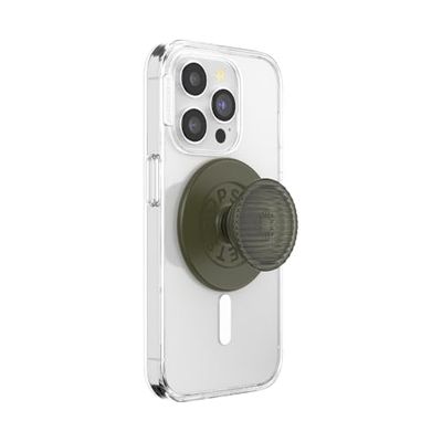 PopSockets PopGrip para MagSafe, Agarre magnético para teléfono, Parte Superior Intercambiable, Agarre Seguro para Fundas MagSafe de iPhone, Soporte para visualización Manos Libres, Compatible con
