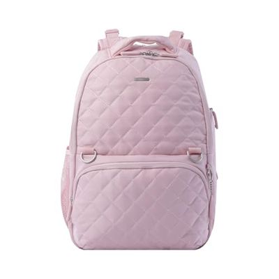 TOTTO - Mochila Pañalera, Modelo Babybao 2.0, Mochila para Carrito de Bebé, Bolsillo Porta Biberones, Bolsillo Térmico para Alimentos, Bolsas Multiusos Extraíbles, Cambiador Pañales, Color Peachskin