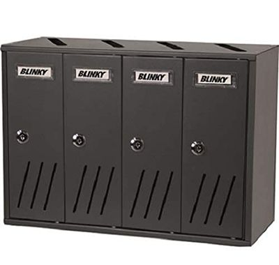 Blinky Casellari Postali, ALU Antracita K4 Box, 42 x 17,5 x 30 cm
