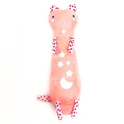MOMOMI Nice Group Takai Yuki 120 cm, 1 kattenpop, roze zalm