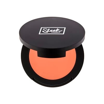 Sleek MakeUP Feelin' Flush Cream Blush Lip and Eye Tint, sheer, buildable and easy to blend formula for a natural-looking flush of colour, Coral Crush