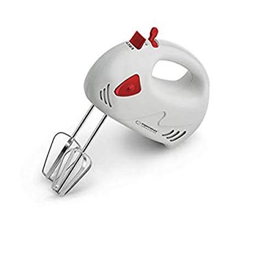 Esperanza EKM007R Muffin handmixer 150 W, metaal, wit, rood