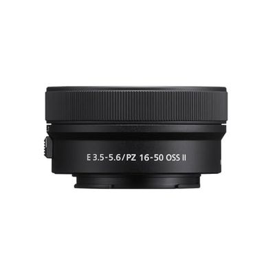 Sony E PZ 16-50 mm F3.5-5.6 OSS II Obiettivo con PowerZoom, Stabilizzatore Ottico, Mirrorless APS-C, Attacco E (SELP16502B)