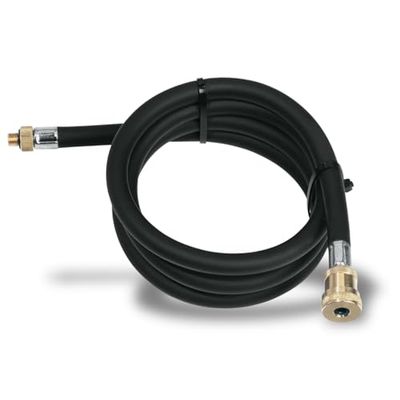 SKS accessoires slang met messing nippel voor DV/SV voor racecompressor, zwart, 50 x 2 x 2 cm