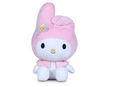 Grandi Giochi Hello Kitty My Melody - Peluche My Melody Morbido, Plush Alto 22 Cm, Classica Vestizione Del Personaggio, Idea Regalo Per Bambini E Appassionati Di Ogni Età