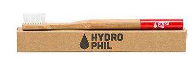 HYDROPHIL Brosse à dents rouge taille unique