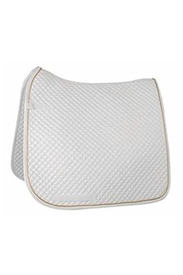 HKM pads-738112720646 Selle Blanc/Or Taille