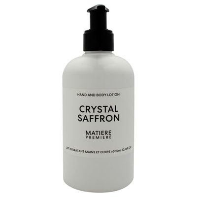 Hand and Body Lotion - Crystal Saffron by Materiere Premiere for Unisex - 10,14 oz Body Lotion