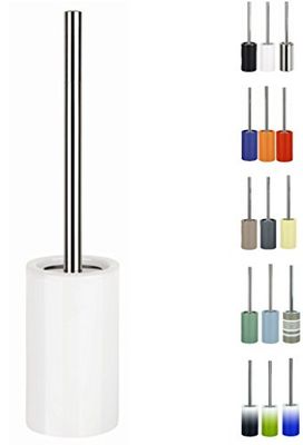 Spirella Piaçaba de sanita Tube, porcelana, branco, 10,5 x 10,5 x 42,0 cm