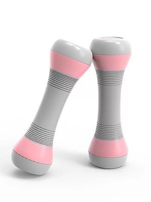 Technofit Korte haltergewichten voor gymnastiek, gewicht tot 2 kg, voor aerobics verstelbaar