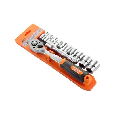 Set di bicchieri da 1/2" 12 pezzi, in materiale resistente, colore arancione, ideale per l'uso in feste e per conservare bevande.