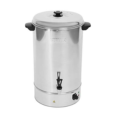 Buffalo Boiler d'acqua riempimento manuale da 40 l, 630 x 433 x 440 mm (lu x la x a), riscaldatore in acciaio inox