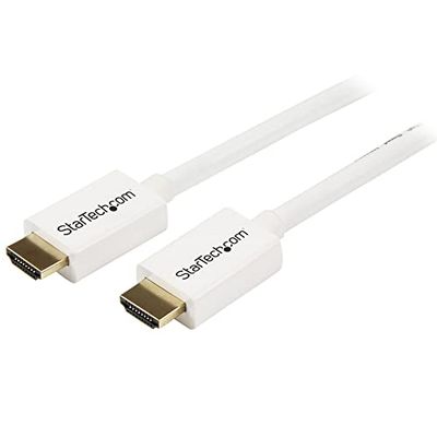 HDMI HAUTE VITESSE ULTRA HD 4K 5M / HDMI CL3 POUR MURALE M/M BLANC