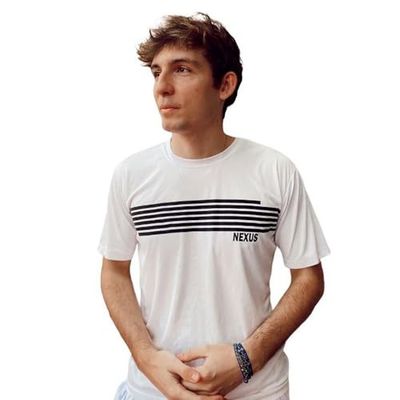 Nexus Trust T-shirt, volwassenen, uniseks, wit, M