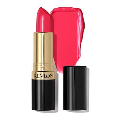 Revlon Super Lustrous Lipstick, Rossetto con Formula Cremosa, Infuso Con Vitamina E, 806 Electric Melon, 4,2g