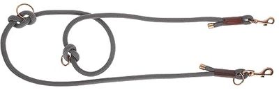 Kerbl Pet Laisse Longue Monte Carlo Grise, 12 mm x 200 cm