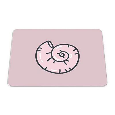 Bonamaison, Tappetino per mouse rettangolare, con stampa digitale, antiscivolo, per ufficio e casa, dimensioni: 22 x 18 cm