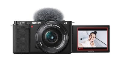 Sony ZVE10LBDI.EU Kamera, 1650, Svart