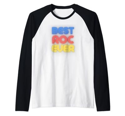 Il miglior Roc di sempre - Nome Roc divertente Maglia con Maniche Raglan