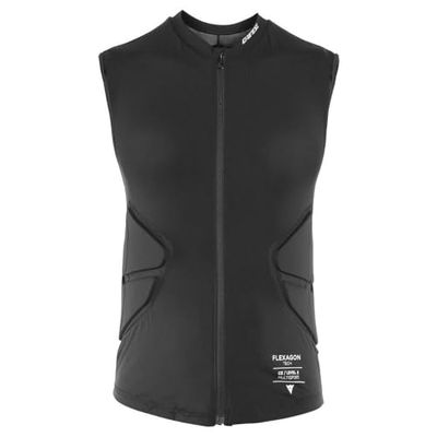 Dainese Flexagon Waistcoat WMN Protection de Ski Femme, Stretch-Limo/Stretch-Limo, FR : L (Taille Fabricant : L)