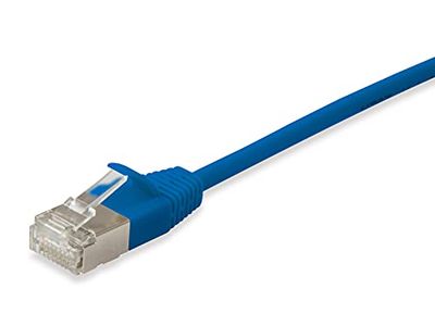 EQUIP PATCHKABEL CAT6A S/FTP 2XRJ45 10.00M BLAU (SSTP) SLIM
