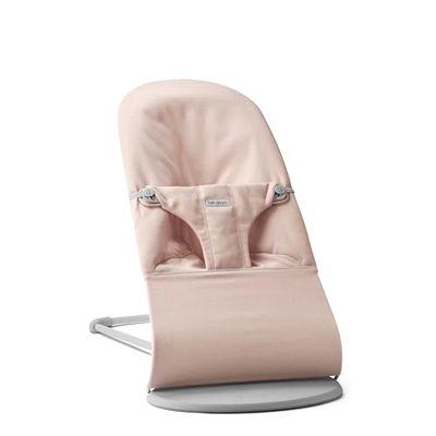 BabyBjörn Wipstoeltje Bliss, Geweven gemêleerd, Lichtroze