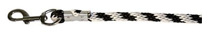 KERBL Mustang Longe Mousqueton pour Cheval Argent/Noir/Blanc