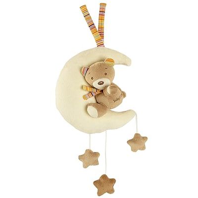 Fehn Baby Born Caixa de música, cor teddy, rainbow, 1 Stück (1º Pack) (160185)