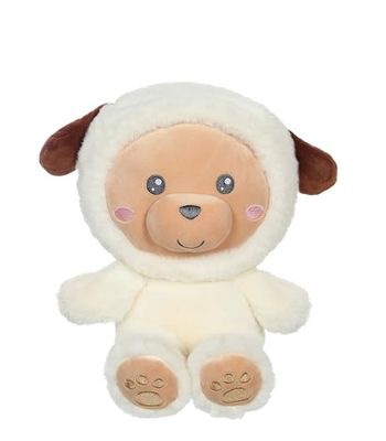 Gipsy Toys Knuffel voor honden, hoody pets, 24 cm, crème