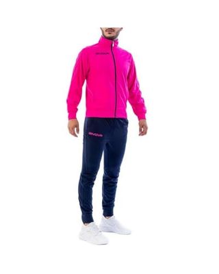 Givova TUTA TORINO TRIACETATO FUXIA/BLU Tg. S