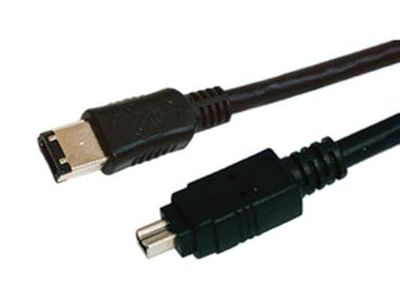 Kabel – aansluiting Ieee 1394 6P-stekker naar IEEE 1394, ideaal voor snelle overdracht, 6-polig, gemaakt van duurzaam materiaal