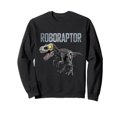 Robotic Dinosaur T-Rex Robotic Engineering Dino Funny Robot Sweatshirt