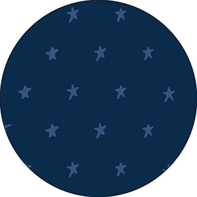 Bonateks, Round Digital Printed Mouse Pad, Non-Slip Base, for Office and Home, Diameter:22cm