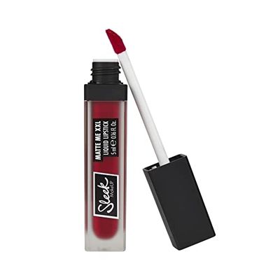 Sleek MakeUP Matte Me XXL Liquid Lipstick, High Impact Colour, Longlasting and Transfer Proof, STFU, 5ml