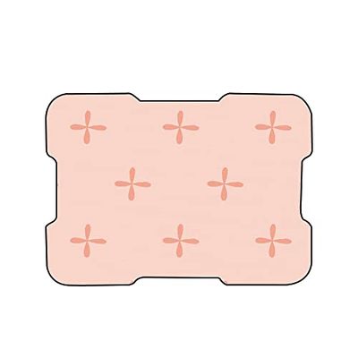 Bonamaison, Tappetino per mouse con stampa digitale, antiscivolo, per ufficio e casa, dimensioni: 22 x 18 cm