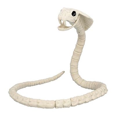 Boland 72417 – ormställ, storlek 102 cm, attrapp av plast, orm, boa, snake, dekoration för halloween, karneval eller temafest