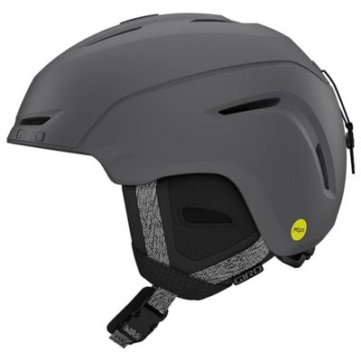 Giro Unisexe - Neo MIPS Casque de Ski Adulte Mat Charbon S