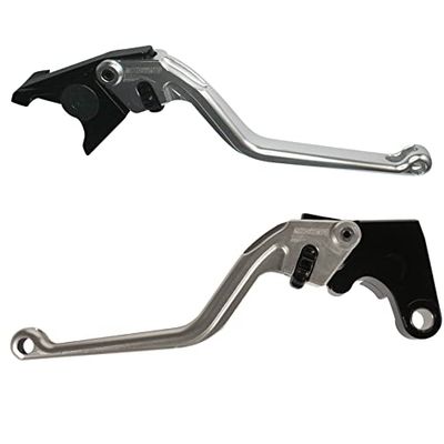 ACCOSSATO Paire de leviers gris pour Yamaha R6 S Canada Version de 2007 à 2009 (CC 600)