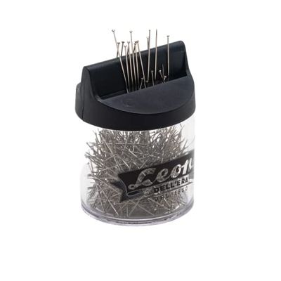 Leone Dell'Era Épingles Inflex, Acier allié, N°7 : mm. 0,60 x 32 cm, 30 g, Set Pièces