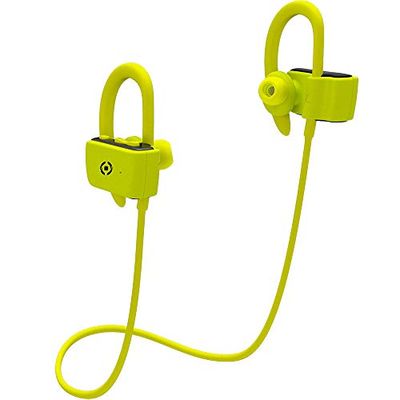 Celly bhsportproyl zestaw słuchawkowy Binaural, Bluetooth, kolor żółty