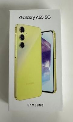 Samsung SM-A556B Galaxy A55 5G Dual-SIM, 8 GB, 256 GB, Awesome Lemon EU