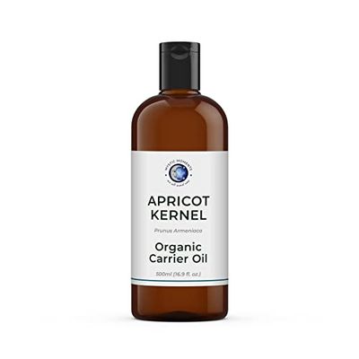 Aceite portador orgánico de semilla de albaricoque - 500ml - 100% puro