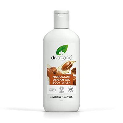 Dr. Organic Argan Body Wash, 250 ml, 1er Pack (1 x 250 ml)