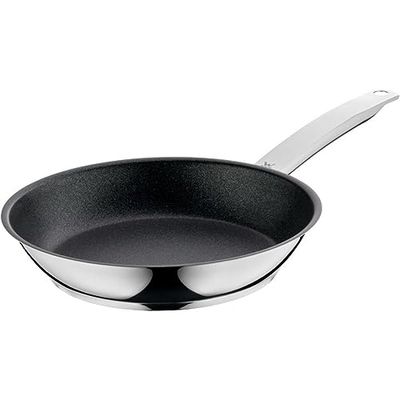 WMF Permadur Advance Frigideira 24 cm anti-aderente, aço inoxidável Cromargan, resistente a riscos, cabo de aço inoxidável, adequado para indução, sem PFOA