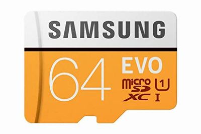 SAMSUNG Evo Flash Memory 64GB MicroSDXC Class 10 UHS-I