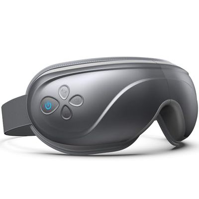 RENPHO Eyeris 2 - Upgrade Eye Massager with Heat, Vibration, Compression, 5 Modes, Rechargeable Eye Mask with Bluetooth Music for Dry Eyes, Eye Strain, Dark Circles, Improving Sleep
