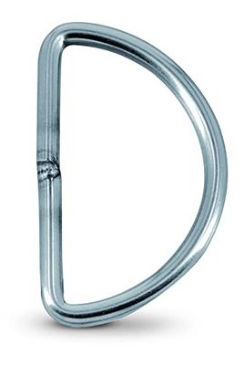 Best divers D-ring 40 mm roestvrij staal (2 stuks)